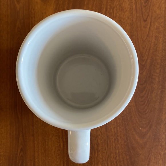 White restaurant mug/cup with salt/pepper/ ketchup/mustard pictured unique rare - Picture 5 of 11